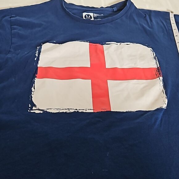 British Flag Unisex Short Sleeves T-Shirt Medium Blue, Red & White - Picture 16 of 16